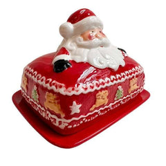 Christmas Butter Dish image 1