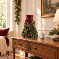 Rustic Pinecone Tabletop Christmas Tree