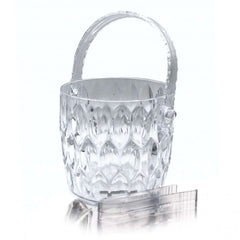 PLASTIC ICE BUCKET W/HANDLE 12.5X12.5X11.5CM image 1