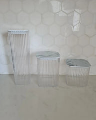 Marble Finish Storage Container image 1