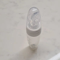 Baby Puree Feeding Spoon- White image 5