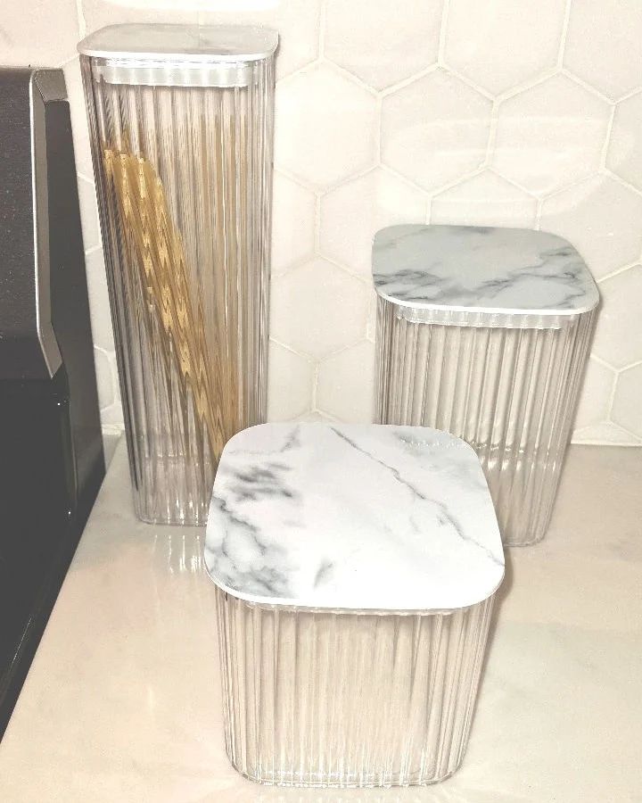 Marble Finish Storage Container image 4