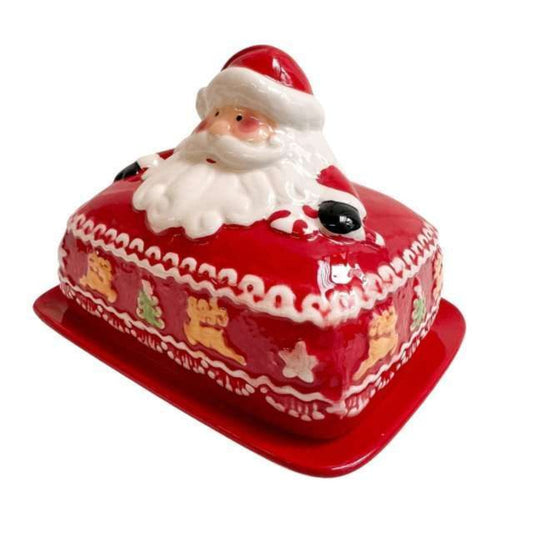 Christmas Butter Dish image 0