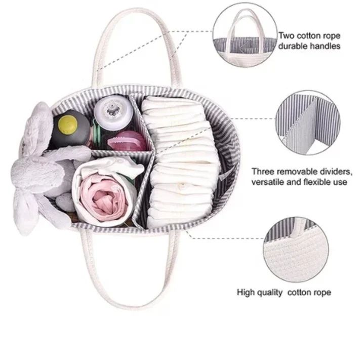 Woven Diaper Caddy image 5