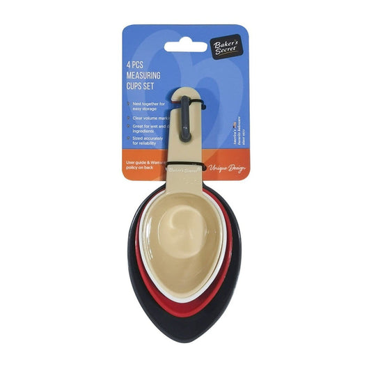 4 Piece Plastic Measuring Cup image 0