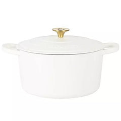 Crock Pot Artisan 7 Quart Enameled Cast Iron Round Dutch Oven image 9