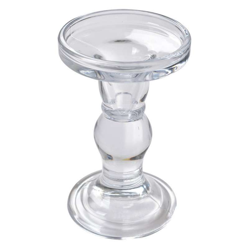 Glass Pillar Candle Holder image 2