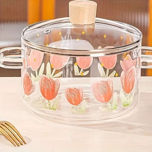 Glass Tulip Pots image 0