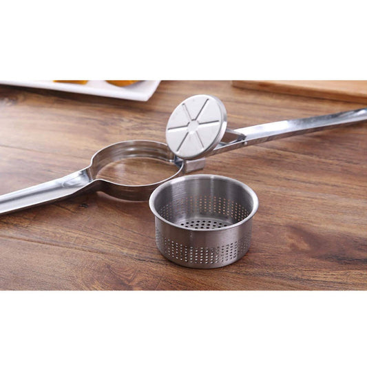 Stainless Steel Masher and Juicer image 0