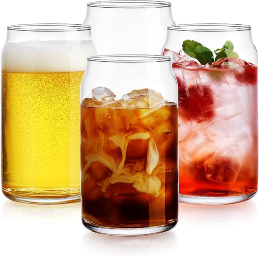 Danny Home Glass Can Shaped Tumbler Set