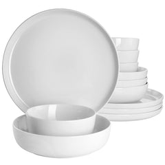 Gibson 16 Piece Dinnerware Set White