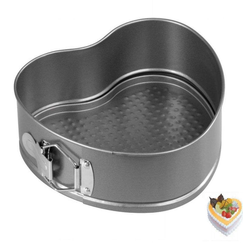 Spring Foam Heart Shaped Cake Pan image 0