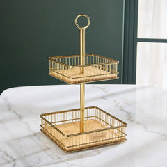 Two Tier Fruit Basket image 0