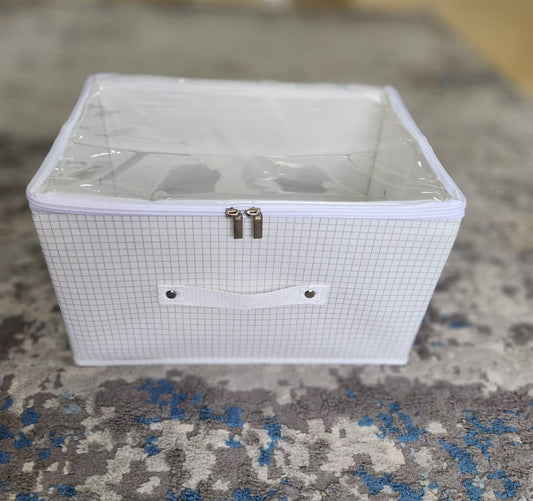 White Foldable Storage Box
