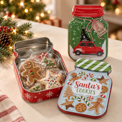Christmas Cookie Tin