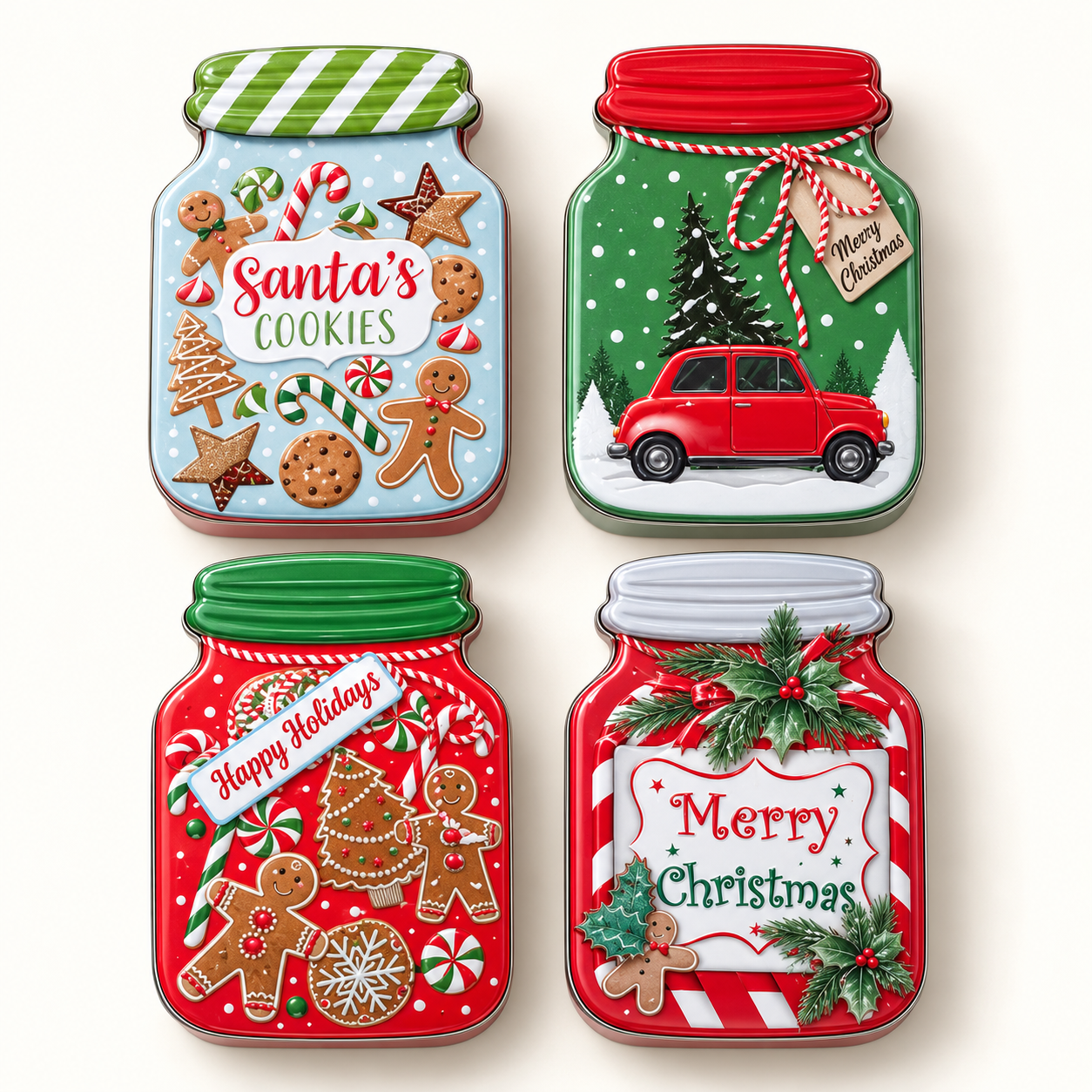 Christmas Cookie Tin