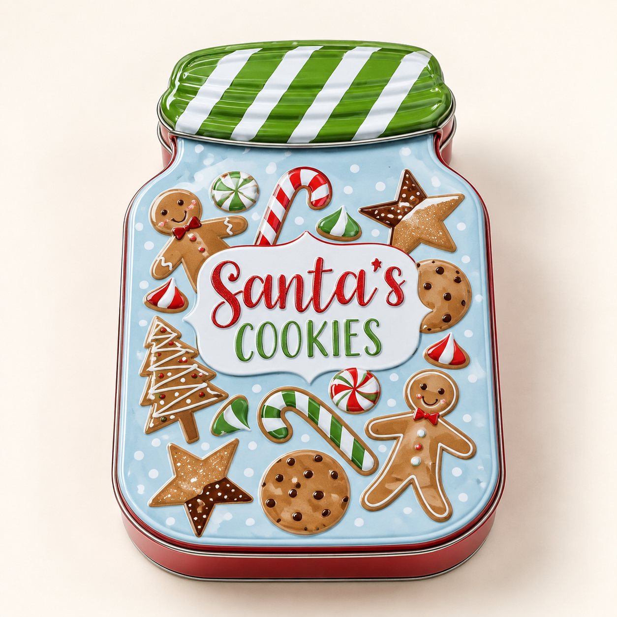 Christmas Cookie Tin