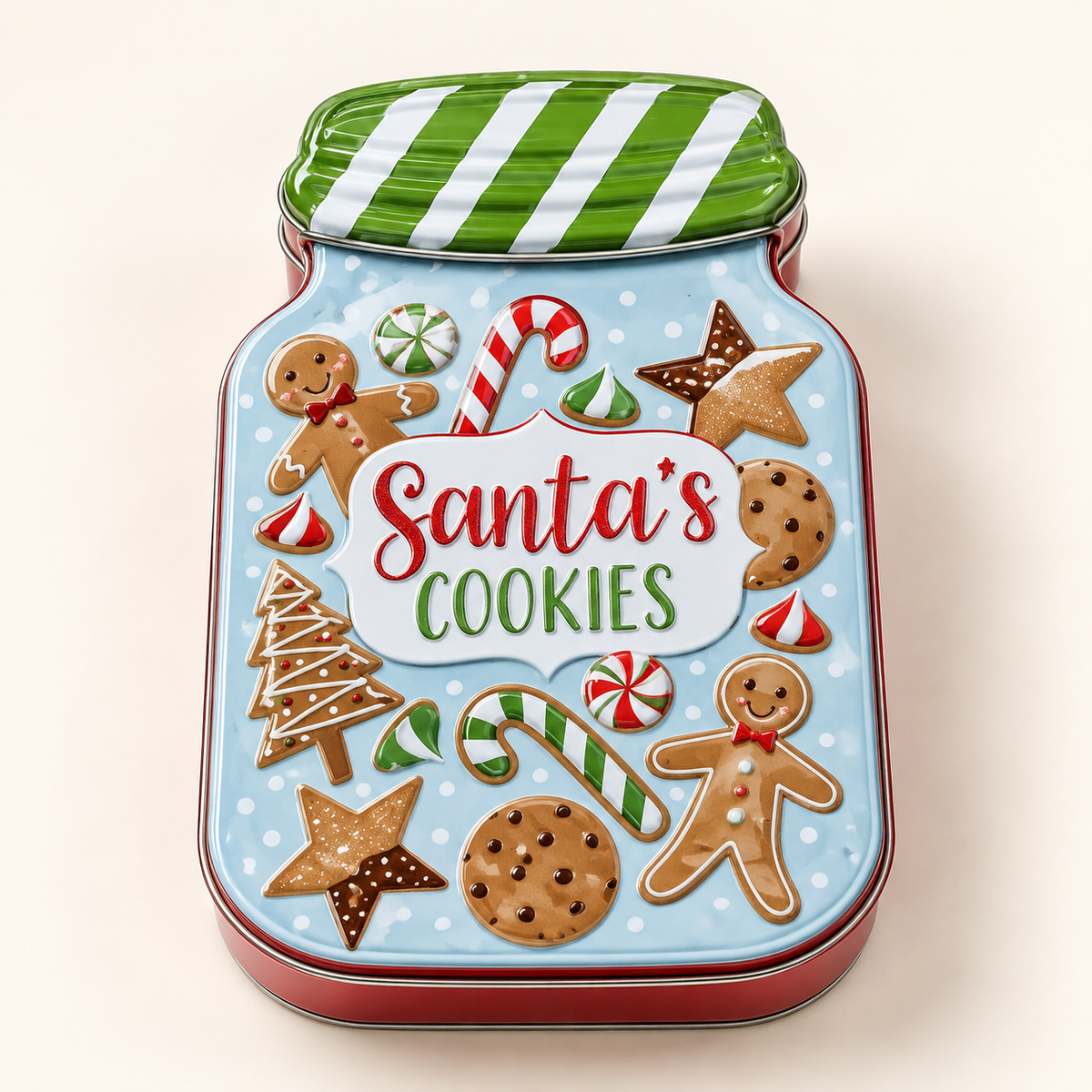 Christmas Cookie Tin