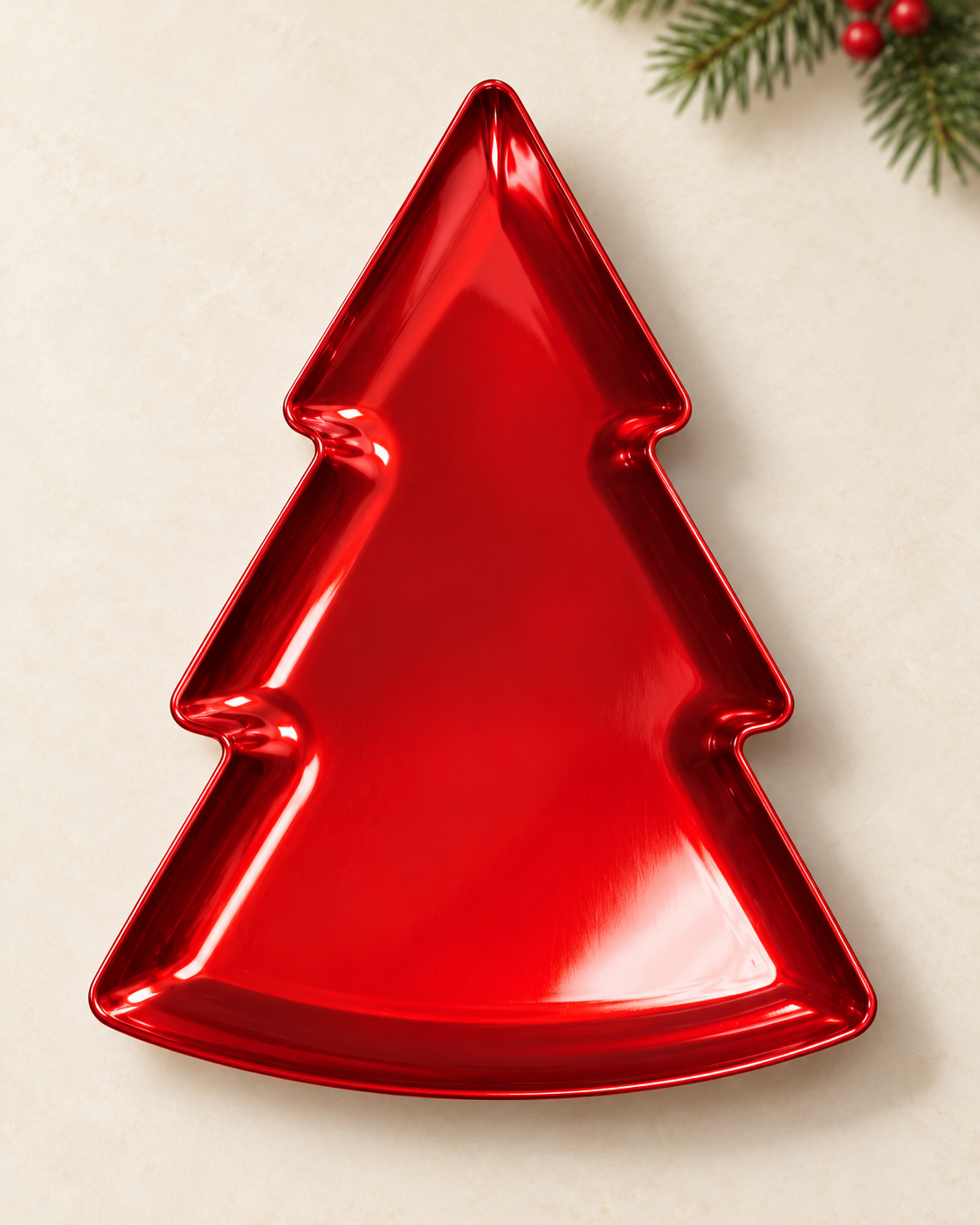 Christmas Tree Serving Tray