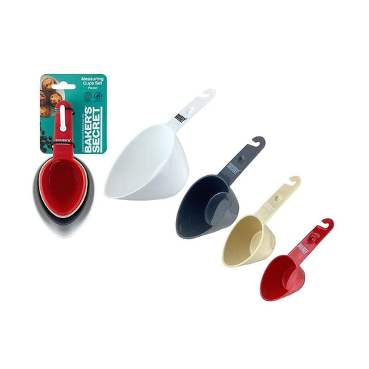 4 Piece Plastic Measuring Cup image 1