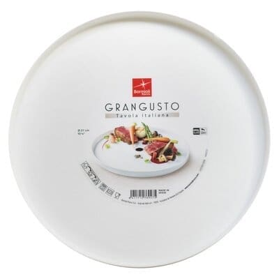 White Gran Gusto Opal Plate image 1
