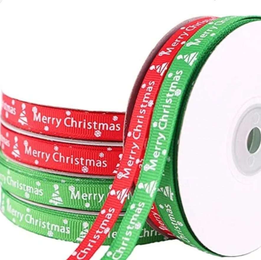 Narrow Christmas Ribbon 1.6cm x 2.7m image 3
