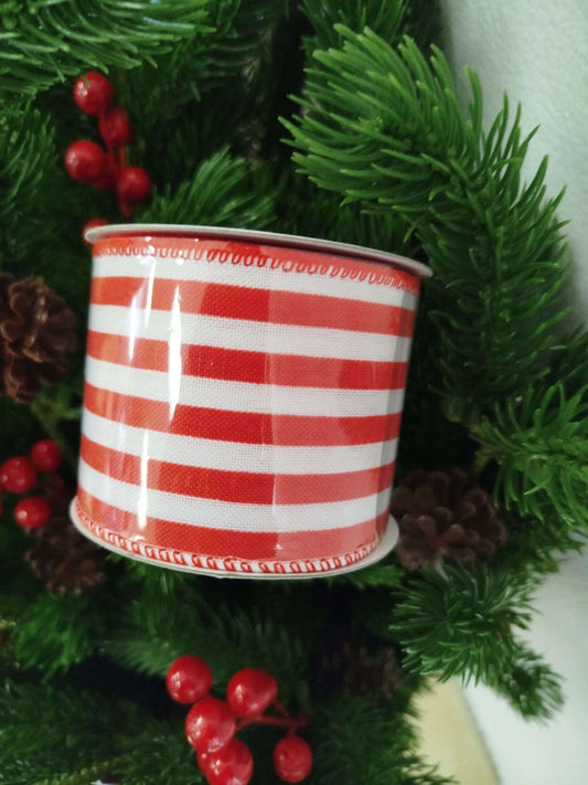 Broad Christmas Ribbon 6cmx2.7m image 1