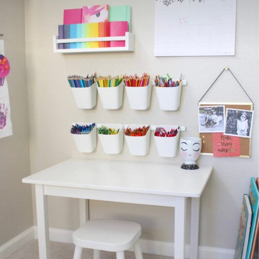 Hanging Plastic Stationery Bucket image 0