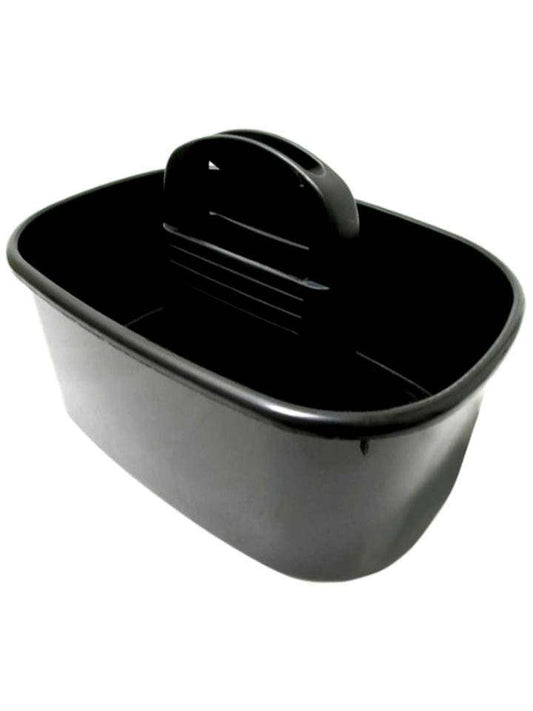 Black Plastic Cleaning Caddy image 1