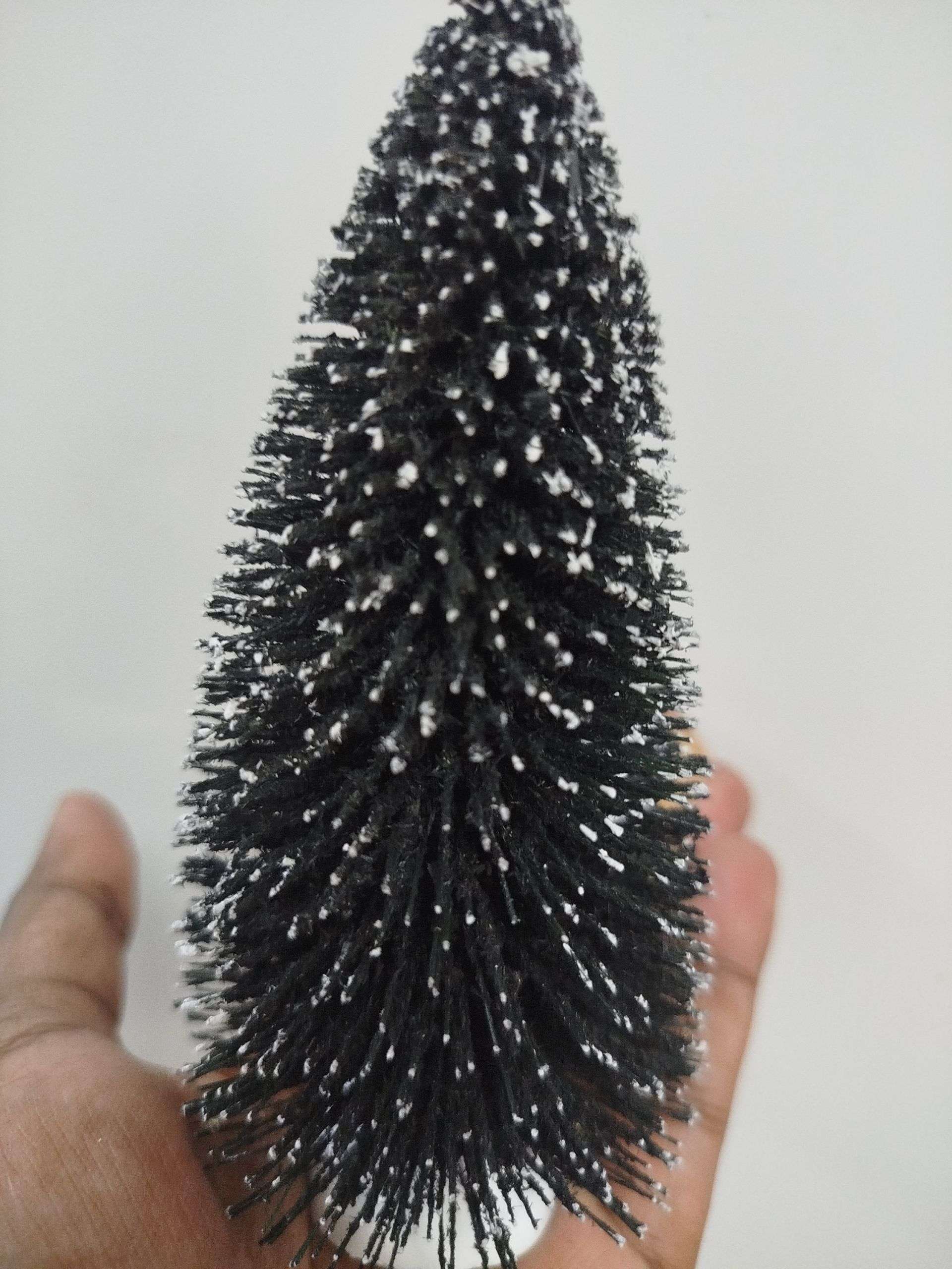Mini Bristle Christmas Tree - Forrest Green image