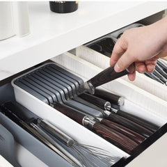 Expandable Knife Drawer Organizer Tray image 1