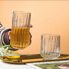 Ribbed Glass- 6 Pcs. image 2