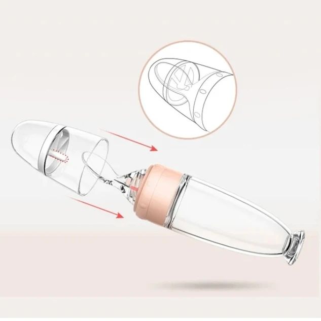 Baby Puree Feeding Spoon- White image 2