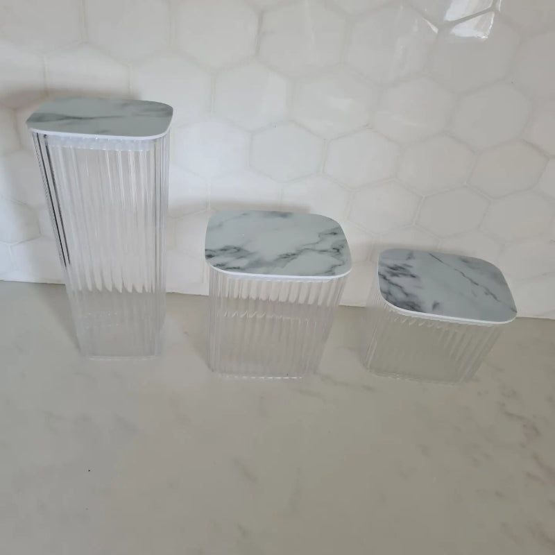 Marble Finish Storage Container image 0