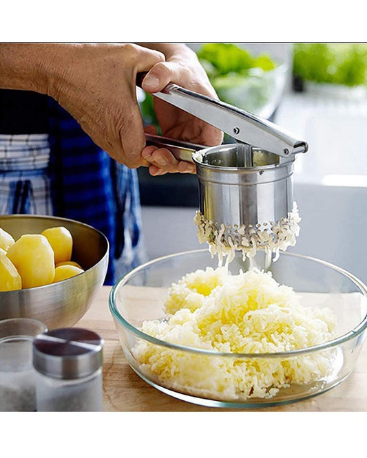 Stainless Steel Masher and Juicer image 1