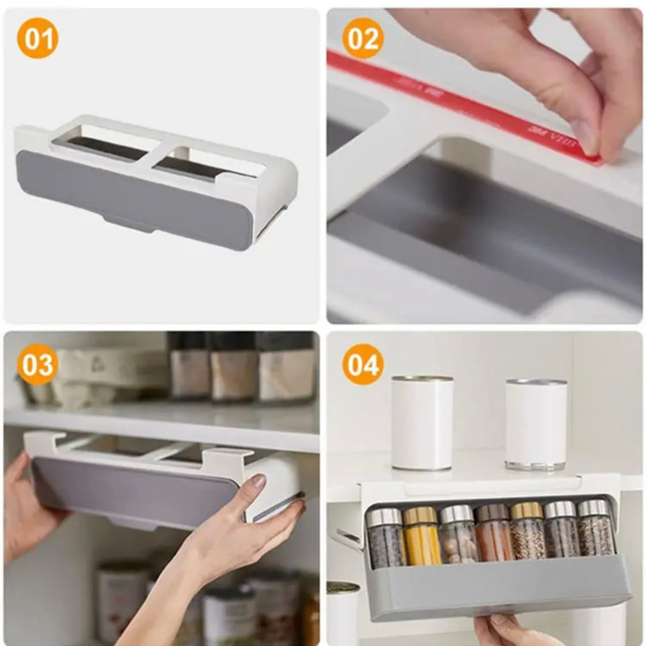 Cabinet Pull Out Spice Organizer image 4