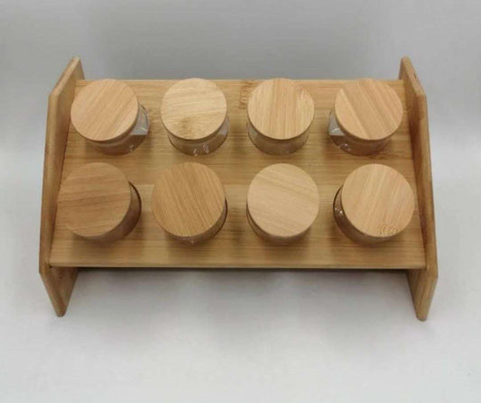 8 Piece Bamboo Spice Set image 1