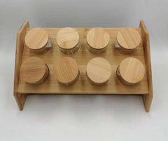 8 Piece Bamboo Spice Set image 1