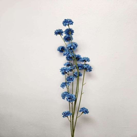 Blue Silk Flowers