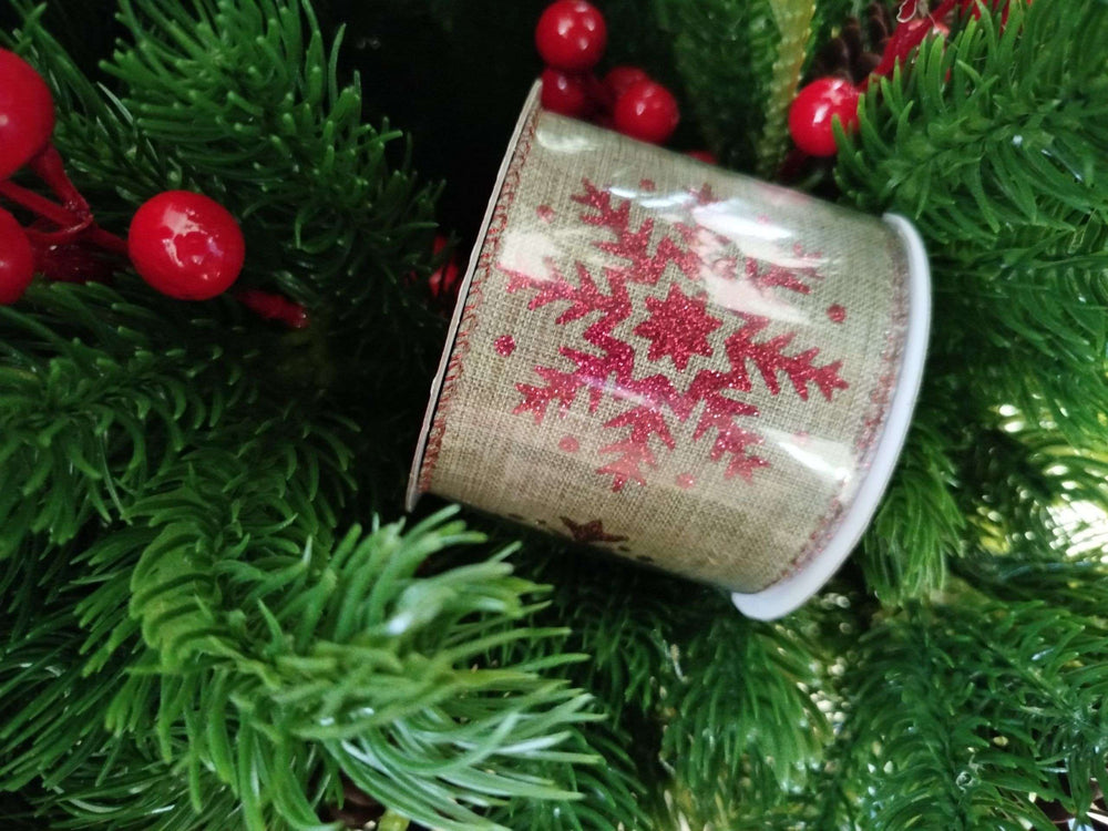 Broad Christmas Ribbon 6cmx2.7m image 2