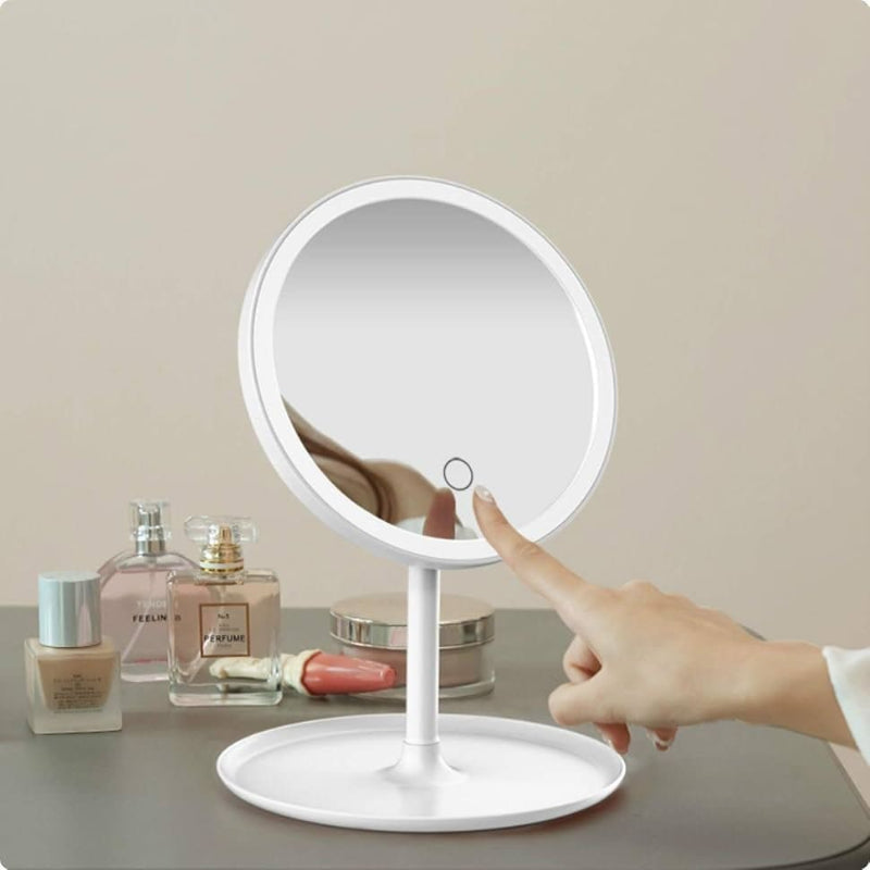 LED Makeup Mirror With Fan image 2