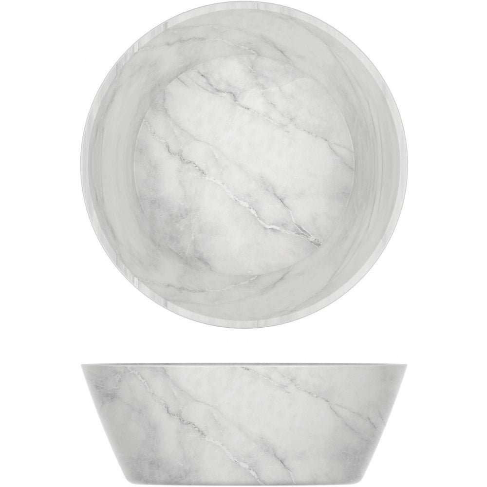 GLAD Melamine Marble Bowl - 6" Funnel Bowl image