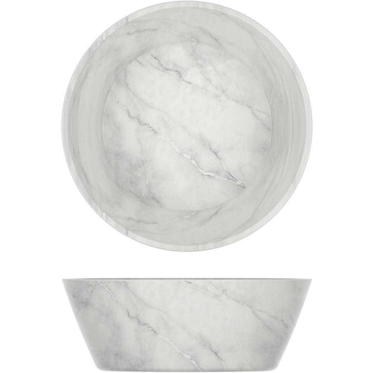 GLAD Melamine Marble Bowl - 6" Funnel Bowl image
