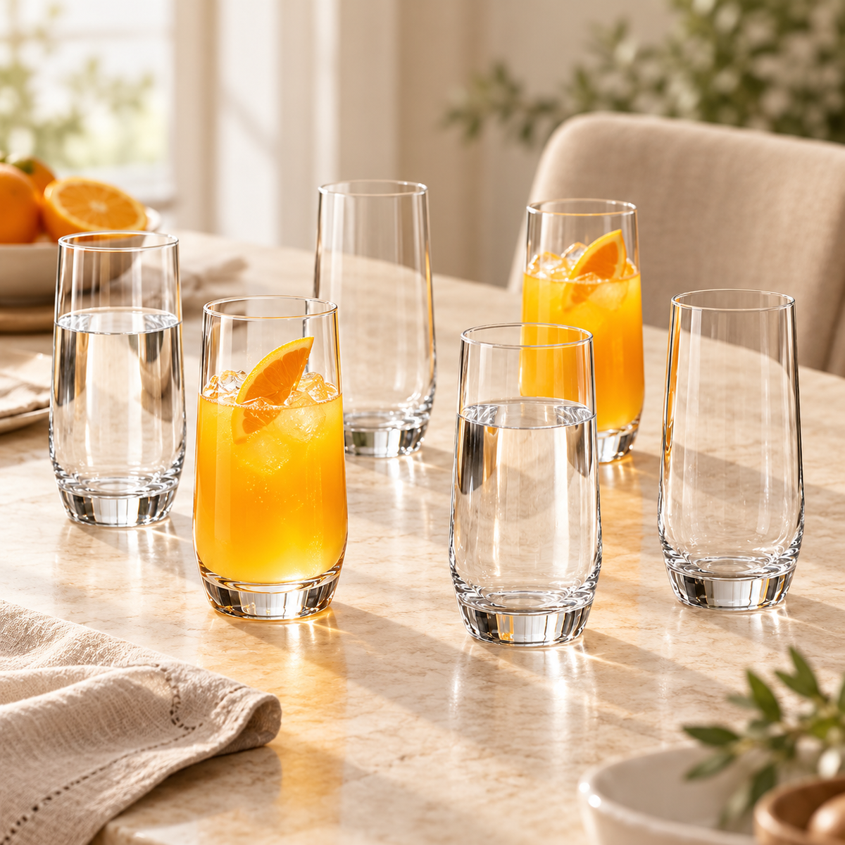 Syder Classic 530ml Drinking Glasses