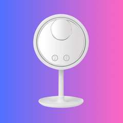LED Makeup Mirror With Fan