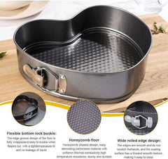 Spring Foam Heart Shaped Cake Pan image 1