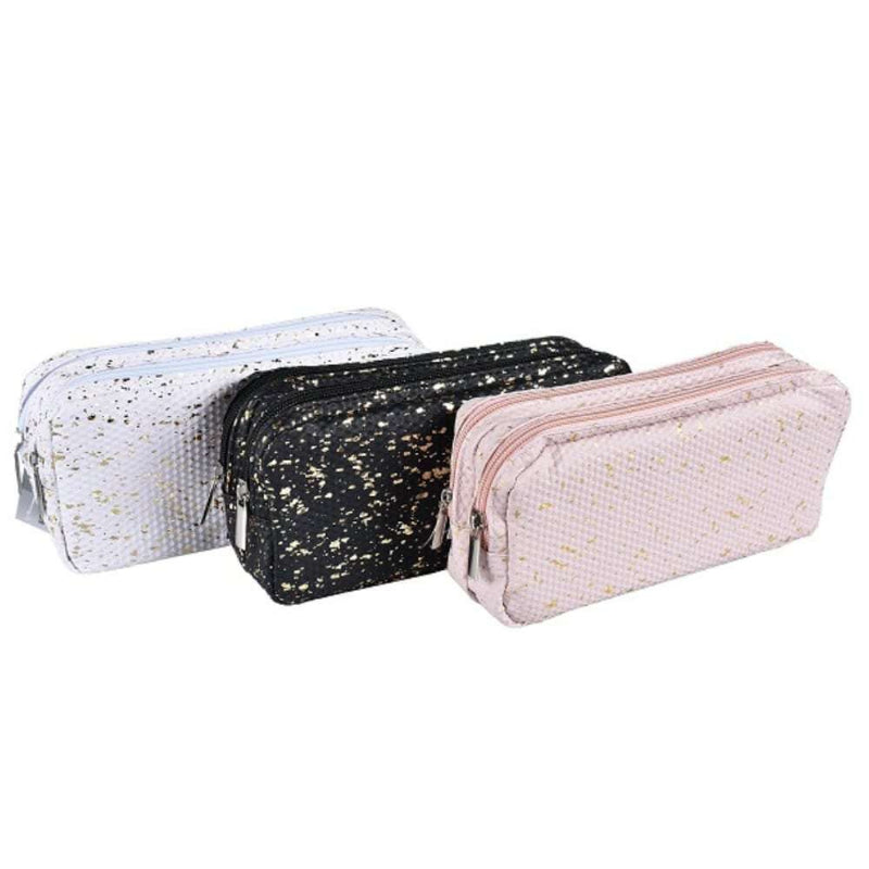 Gold Speckled Pattern Pencil Case image 0