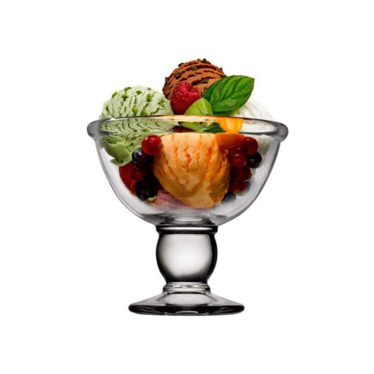 Clear Glass Ice Cream Bowl 4.5" image 0