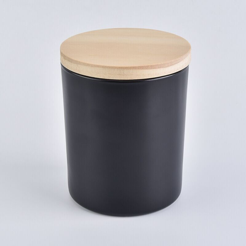 7.5oz Glass Jar with Bamboo Lid image 3