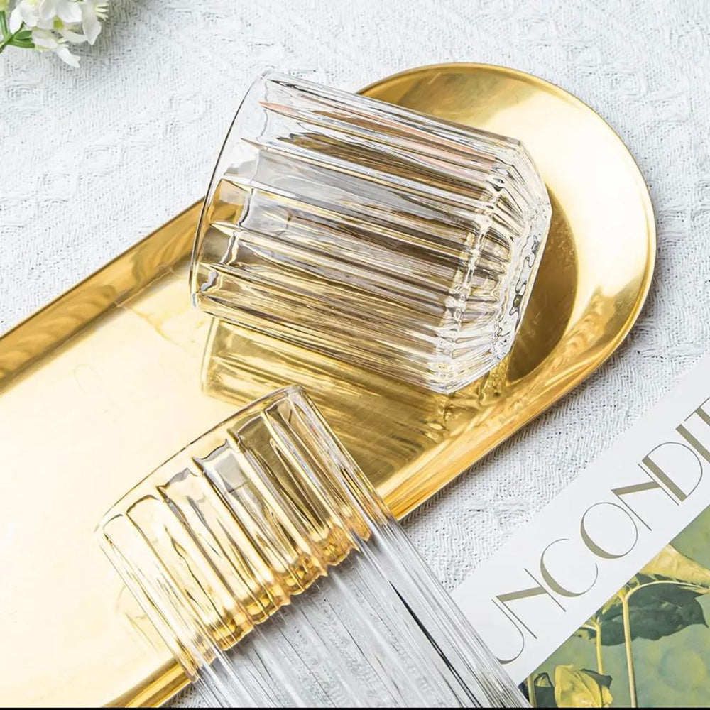 Ribbed Glass- 6 Pcs. image 3